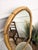 Vintage Italian Bamboo Rattan Wall Mirror, 1960s For Sale - Image 6 of 8