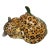 Lynn Chase Jaguar Jungle Covered Jar For Sale