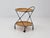 Foldable Serving Table with Detachable Trays by Paul Nagel for Jie Gantofta, Sweden, 1960, in Very Good conditions....