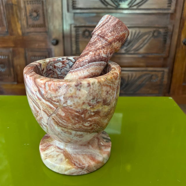 1970s Stone Mortar and Pestle Collection - Set of 2 For Sale In Atlanta - Image 6 of 6