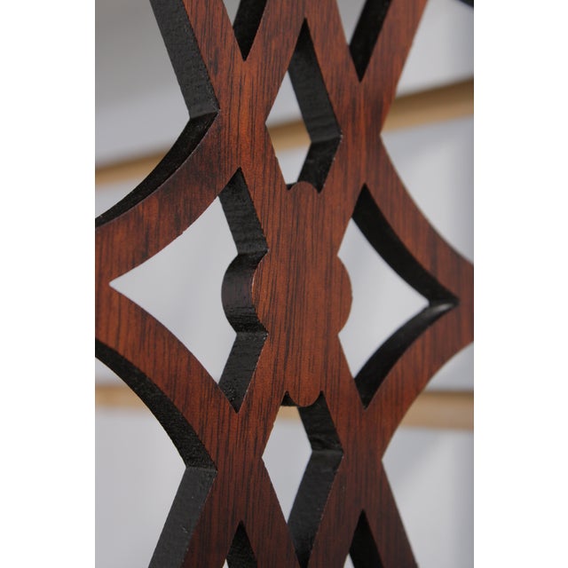 Colonial Williamsburg Tradition House Mahogany Hanging Shelf For Sale - Image 12 of 14