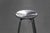 Minimalist Chrome Metal Round Bar Stool, France, 1980s For Sale - Image 9 of 14