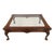 Henkel Harris Ball & Claw Mahogany Coffee Cocktail Table For Sale
