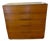 1950s Ramseur Mid Century Modern 5 Drawer Dresser W Glass Top For Sale