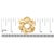 Early 21st Century 18K Yellow Gold Sculpted Knot Brooch For Sale - Image 5 of 5