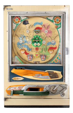 1970s Sanyo Comet II Japanese Pachinko Machine