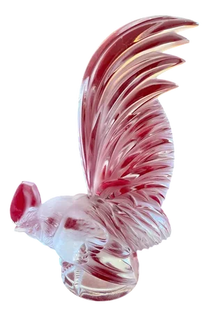 Dwarf Rooster Car Mascot by R. Lalique