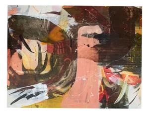 Monika Rossa, Abstraction, 2025, Oil on Canvas