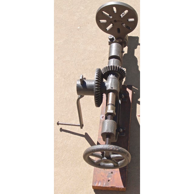 Antique Buffalo Forge No 149 Blacksmith Post Barn Drill Press