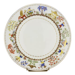 Chinese Circus Flat Serving Dish by Camille Le Tallec for Tiffany & Co., 1987 For Sale