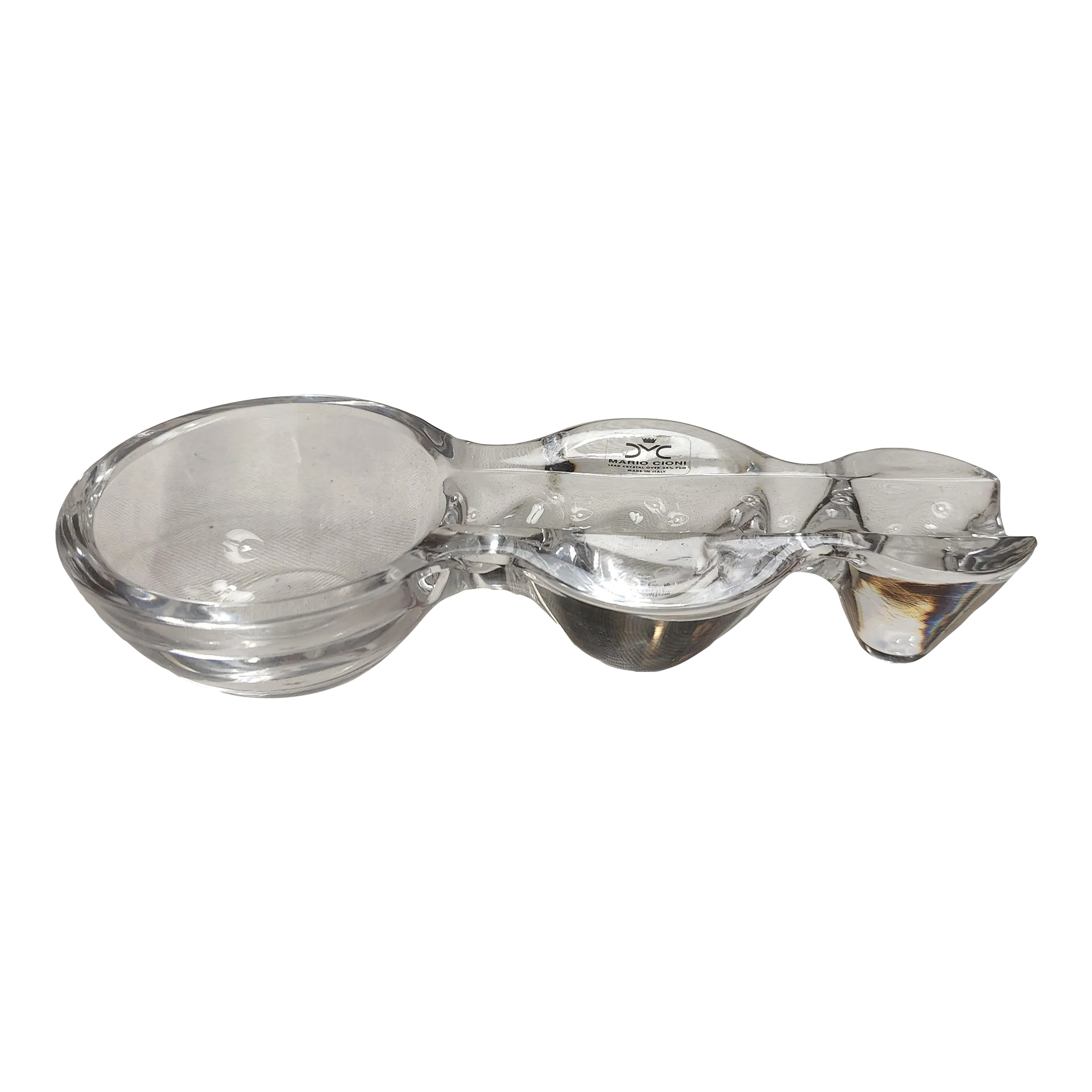 Maestra Cut Crystal Cigar Ashtray | Leone Di Fiume