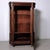 Louis XVI Art Nouveau Semi-Circular Mahogany Display Cabinet, Italy, 1890s For Sale - Image 5 of 18