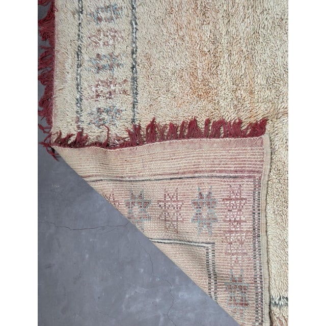 1980s Vintage Boujad Moroccan Rug - 11.8 X 5.5 Ft For Sale - Image 5 of 6