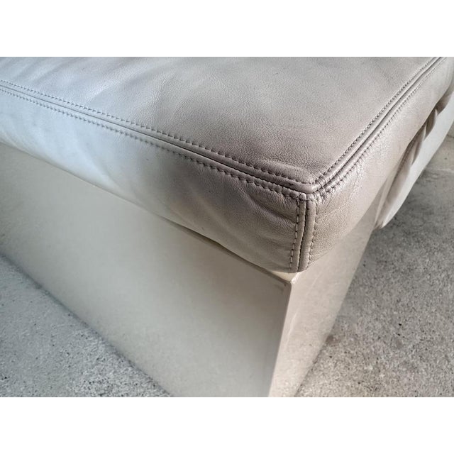 Early Edition Model Brigadier Cubist Leather Armchair by Cini Boeri for Gavina, Italy, 1972 For Sale - Image 11 of 18