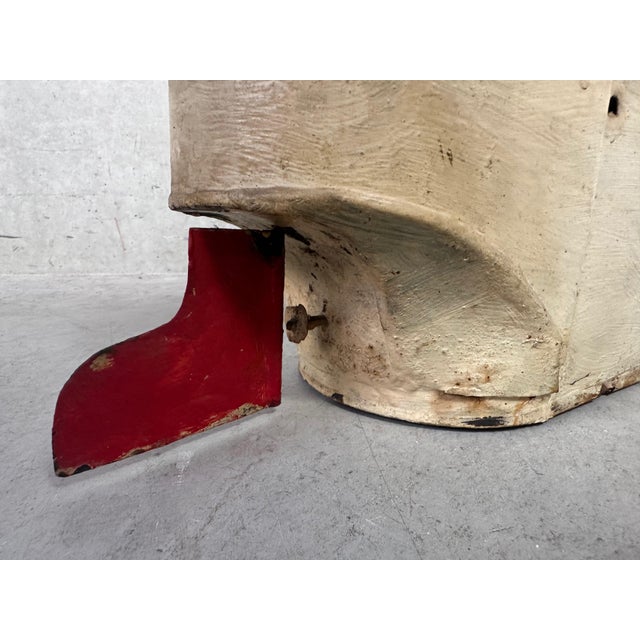 Brutalist Steamer Model Boat by Emmanuel Hiel, 1940s For Sale - Image 12 of 16