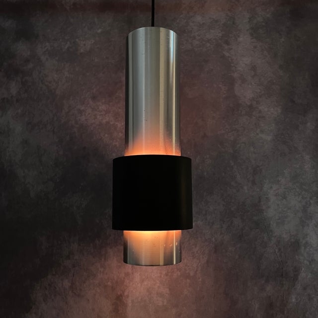 1970s Vintage Danish Zenith Metal Lamps from Fog & Mørup, 1967, Set of 2 For Sale - Image 5 of 12