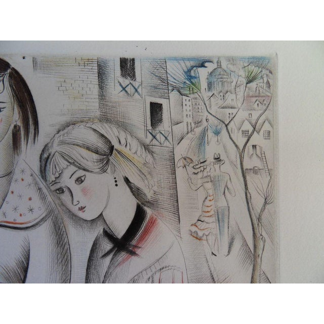 Mily Possoz, Florists, Etching For Sale - Image 4 of 8