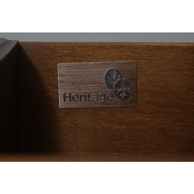 Drexel Heritage Chippendale Large Mahogany Chest For Sale - Image 16 of 17