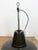 Industrial Black Enamel Factory Lamp with Iron Top, 1950s For Sale - Image 12 of 18