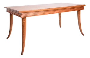 Etruscan Style Horns Feet Console or Dining Table, 1960s
