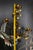 Hollywood Regency Gilt Tole Metal Triple-Arm Floral Wall Candle Sconce, 1970s For Sale - Image 10 of 18