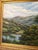 Green 1980s Vintage K. Harrison Landscape Oil Painting For Sale - Image 8 of 10