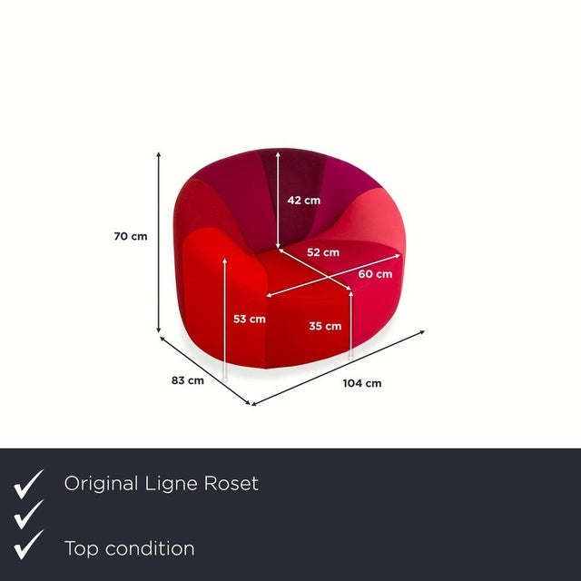 Bring home an absolute design classic by Pierre Paulin with the Ligne Roset Pumpkin armchair, originally designed for the...