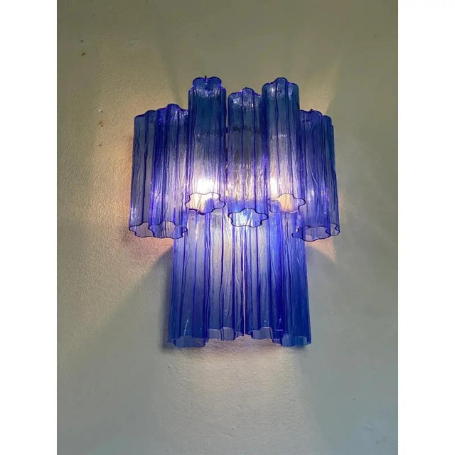 Blue Tronchi Wall Sconce by Simoeng For Sale - Image 4 of 9