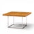 Brown Milo Baughman for Thayer Coggin Style Mid Century Burlwood and Chrome Side Tables - Pair For Sale - Image 8 of 11