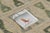 Textile Rug & Kilim's Scandinavian Style Custom Rug With Green & Ivory Hourglass Design For Sale - Image 7 of 10