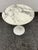 Metal Eero Saarinen for Knoll Marble Tulip Side Table, 20 Inches For Sale - Image 7 of 12