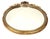 Share Vintage Italian 20th C Carved Wood Parcel Gilt & Silver Oval Wall Mirror For Sale - Image 11 of 15