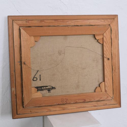 Sven-Olof Hamlet, Still Life, 1955, Oil on Canvas For Sale - Image 6 of 11