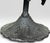 Vintage Brutalist Hollywood Regency Metal Leaf Candlesticks - A Pair For Sale - Image 9 of 13