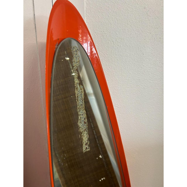 Lipstick Mirror attributed to Roger Lecal, 1970s, in Good conditions. Designed 1970 to 1979 This piece is attributed to...
