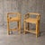 Rattan and Bamboo Wicker Seat, 1970s, Set of 2 For Sale - Image 6 of 6