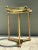 Vintage Brass and Glass Porthole Accent Table For Sale - Image 4 of 12