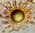 1950s Spanish Solar Crown Sunburst Fixture in Gilt Metal, 1950 For Sale - Image 5 of 10