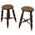 Victorian Elm Farmhouse Kitchen Stools, 1880, Set of 2 For Sale - Image 9 of 9