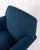 1960s Dark Blue Wool Fabric Armchair, 1960s For Sale - Image 5 of 10