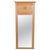Rectangular Mirror in Pine with Carved Details, 1940s For Sale - Image 8 of 8