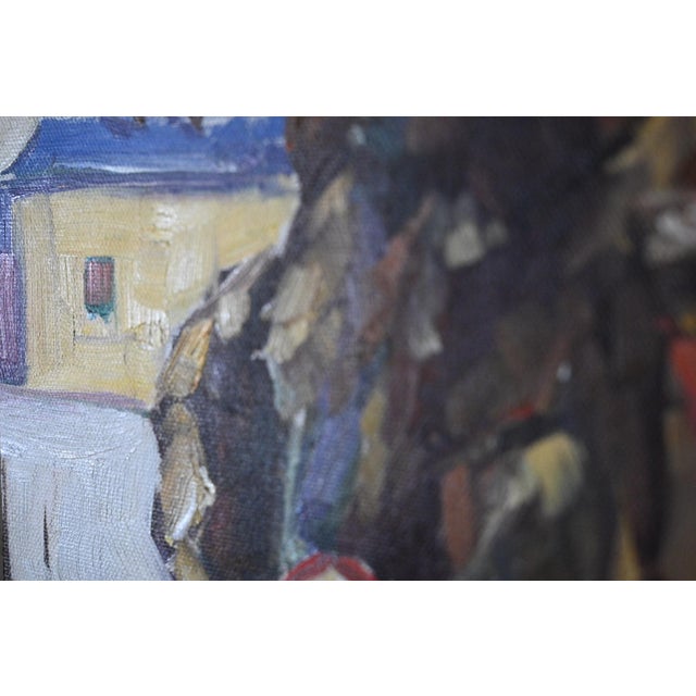 Mark Daniels Pack Burro With Firewood "Winter Work," Original Southwestern Oil Painting For Sale In Denver - Image 6 of 6