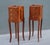1930s Very Elegant Set of Two Narrow Rosewood French Louis XV Style Side Tables Nightstands. For Sale - Image 15 of 18