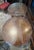 Late 20th Century Beautiful Carved Round Walnut Side Tables With Glass Top For Sale - Image 4 of 7