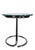 Chrome Mid Century Space Age Chrome Base Glass Top Table C. 1960/70's For Sale - Image 8 of 14