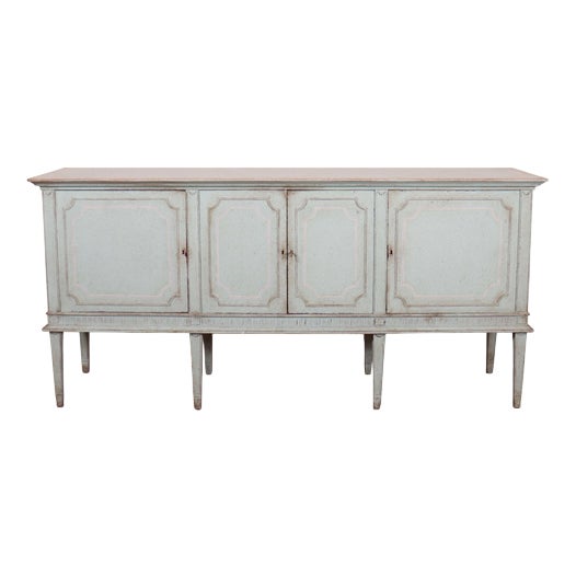 Danish Painted Sideboard, 1890s For Sale