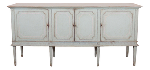 Danish Painted Sideboard, 1890s