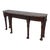 Henkel Harris Marble Top Model 5772 Lion Head Mahogany Console Table For Sale