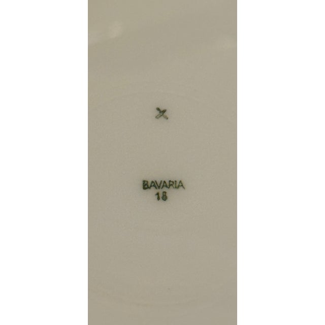 Circa 1980's Bavarian Porcelain Dinner Plates, Set of Twelve For Sale - Image 13 of 13