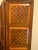 1980s Dark Wood Chessboard 3 Panel Room Divider For Sale - Image 9 of 12